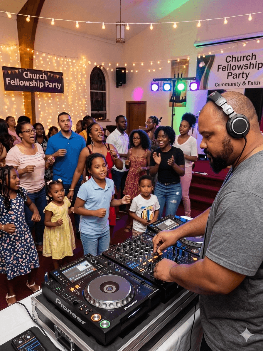 Pastor delivering a sermon in a modern church with engaged congregation.